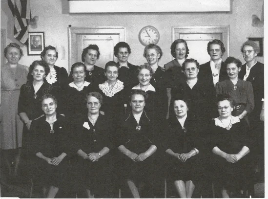 This is a photo of a group of women 